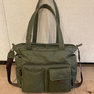 Vera Bradley Green Utility Tote